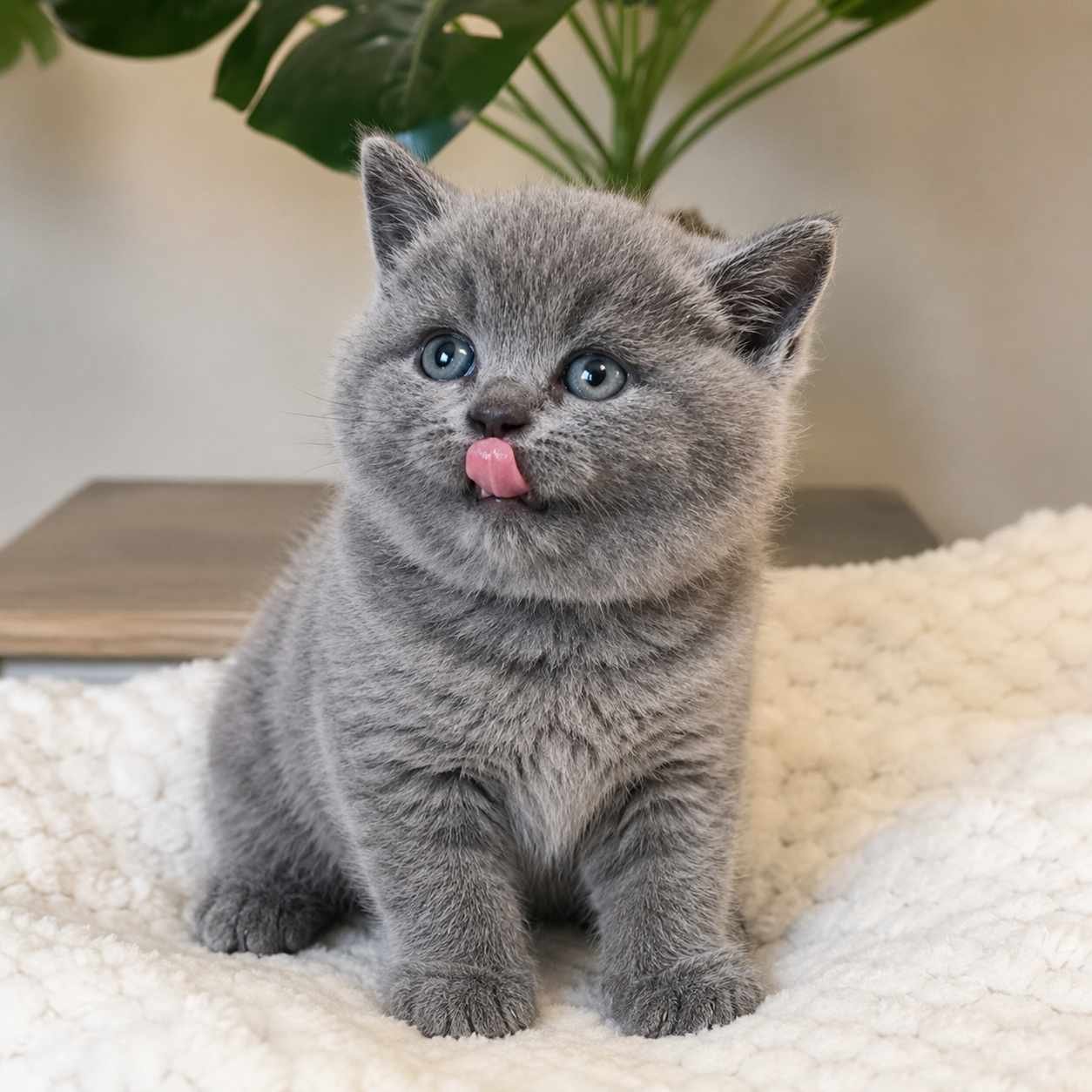 British Shorthair kitten for sale in India - blue British Shorthair cat